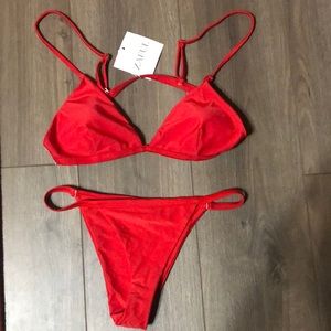 Zaful Red Bikini